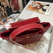 Chanel Vivian Vintage Tote Bag Red AS3045 23x24x9cm - 6