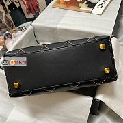 Chanel Vivian Vintage Tote Bag Black AS3045 23x24x9cm - 3