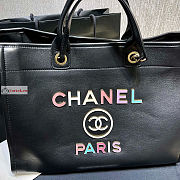 Chanel Large Deauville Bag Colorful Letter A66941 30x50x22cm - 5