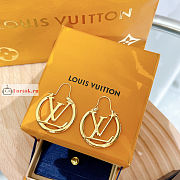 Louis Vuitton Louise Hoop PM Earrings M00396 - 5