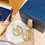 Louis Vuitton Louise Hoop PM Earrings M00396 - 2