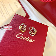 Cartier Triny Drop Earrings With Diamond - 4