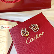 Cartier Triny Drop Earrings With Diamond - 3
