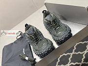 Balenciaga Defender Sneaker In Dark Green  - 4
