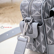 Dior Hit The Road Messenger Bag Gray 1ESME 26x21x8cm - 6