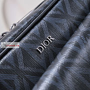 Dior Hit The Road Messenger Bag Black 1ESME 26x21x8cm - 6