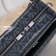 Dior Hit The Road Messenger Bag Black 1ESME 26x21x8cm - 5