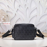Dior Hit The Road Messenger Bag Black 1ESME 26x21x8cm - 3