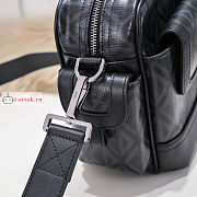 Dior Hit The Road Messenger Bag Black 1ESME 26x21x8cm - 2