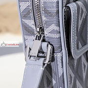 Dior Hit The Road Vertical Pouch Gray 11x19x5cm - 3