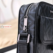 Dior Hit The Road Vertical Pouch Black 11x19x5cm - 5