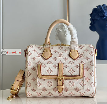 Louis Vuitton Speedy Bandouliere 25 Beige M20919 19x25x15cm