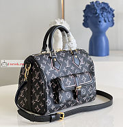 Louis Vuitton Speedy Bandouliere 25 Black M20852 19x25x15cm - 3