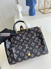 Louis Vuitton Speedy Bandouliere 25 Black M20852 19x25x15cm - 2
