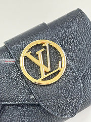 Louis Vuitton LV Pont 9 Compact Wallet M80300 12x9x2.5cm - 2