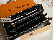 Louis Vuitton Padded Zippy Wallet Black M81510 19.5x10.5x2.5cm - 6