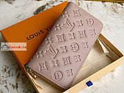 Louis Vuitton Padded Zippy Wallet Taupe M81511 19.5x10.5x2.5cm - 6