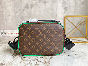 Louis Vuitton S Lock Messenger Brown/Green M46246 22x18x8cm - 6