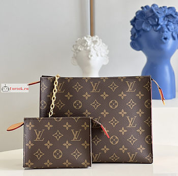 Louis Vuitton Toiletry Pouch On Chain M81412 25x20x5.5cm