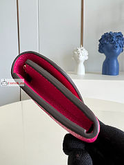 Louis Vuitton Rosalie Coin Purse Pink M81521 11x8cm - 6