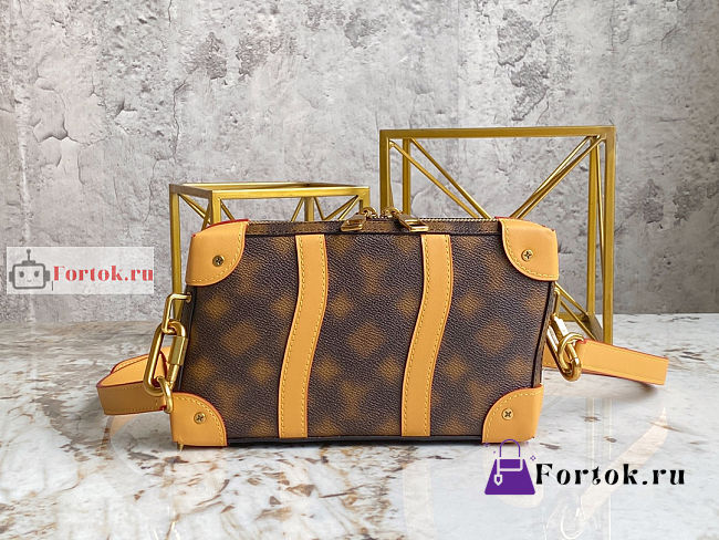 Louis Vuitton Soft Trunk Blurry Canvas M81580 22.5x14x5cm - 1