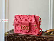 Louis Vuitton Mini Dauphine Bag Rose Pink M20747 20x15x9cm - 1