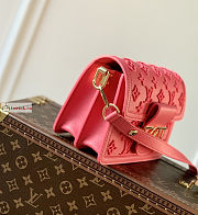 Louis Vuitton Mini Dauphine Bag Rose Pink M20747 20x15x9cm - 6