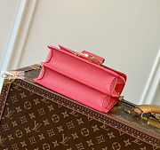 Louis Vuitton Mini Dauphine Bag Rose Pink M20747 20x15x9cm - 4