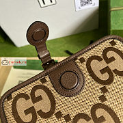 Gucci Jumbo GG Canvas Shoulder Bag 699438 20x17x8cm - 3