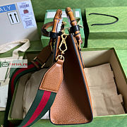 Gucci Small Diana Tote Bag Brown 702721 27x24x11cm - 2