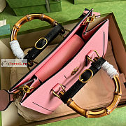 Gucci Small Diana Tote Bag Pink 702721 27x24x11cm - 4
