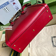 Gucci Small Diana Tote Bag Red 702721 27x24x11cm - 6