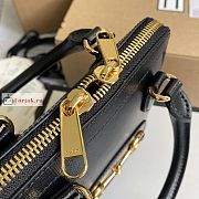 Gucci Mini Horsebit 1955 Top Handle Bag Black 640716 20x19x7.5cm - 6