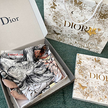 Dior La Force Square Scarf