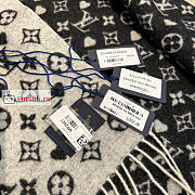 Louis Vuitton Game On Scarf Black MP2907 - 3