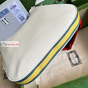 Gucci Large Attache Shoulder Bag White 702823 35x32x6cm - 6