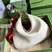 Gucci Large Attache Shoulder Bag White 702823 35x32x6cm - 4