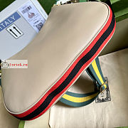 Gucci Large Attache Shoulder Bag Oatmeal 702823 35x32x6cm - 2