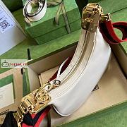 Gucci Small Attache Shoulder Bag White 699409 23x22x5cm - 5