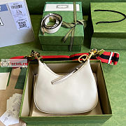 Gucci Small Attache Shoulder Bag White 699409 23x22x5cm - 2