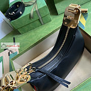 Gucci Small Attache Shoulder Bag Black 699409 23x22x5cm - 5