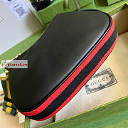 Gucci Small Attache Shoulder Bag Black 699409 23x22x5cm - 4