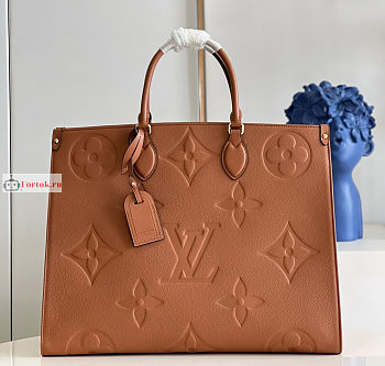 Louis Vuitton Onthego GM Cognac Brown M46134 41x34x19cm