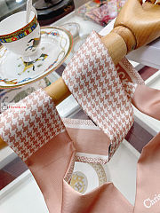 Dior 30 Montaigne Mitzah Scarf Rose Des Vents Silk  - 5