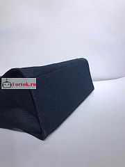 Chanel Shopping Bag Dark Denim A68046 38cm - 6
