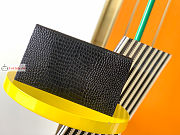 Ysl Uptown Pouch In Crocodile Embossed Black 565739 27×16×2cm  - 4