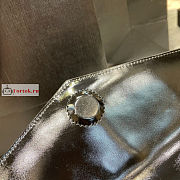 Ysl Uptown Pouch In Patent Leather Black 565739 27×16×2cm - 6