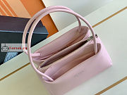 Prada Small Handbag In Leather Pink 1BA368 25x13x13.5cm - 6