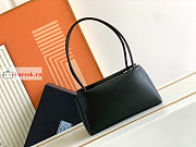 Prada Small Handbag In Leather Black 1BA368 25x13x13.5cm - 5