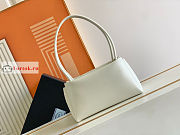 Prada Small Handbag In Leather White 1BA368 25x13x13.5cm - 6